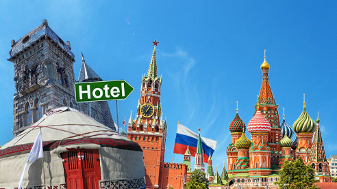 Необычные отели Москвы: номера в космолёте, на дереве и в замке с призраками 